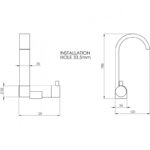 Rubinetti RUBINETTO MIXER CANNA PIATTA