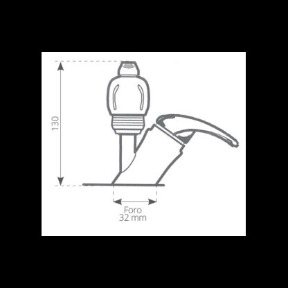 ELETTROGAS ARAVON Rubinetti RUBINETTO MISCELATORE C/DOCCIA - immagine 2
