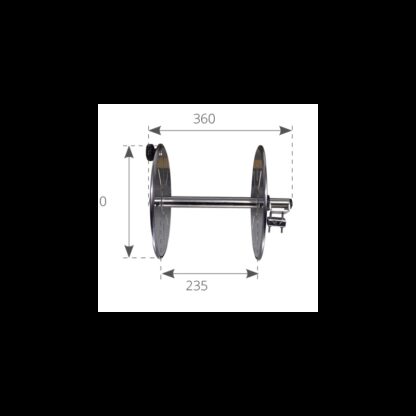 DOUGLAS MARINE Rullo Avvolgicima RULLO AVVOLGI CIMA INOX - immagine 2