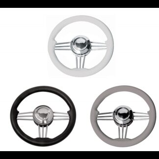 SAVORETTI Ruote Timoni e Volanti RUOTA TIMONE T14 BIANCA Ø MM.350