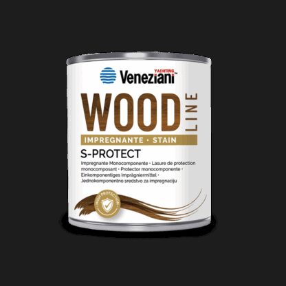 VENEZIANI Impregnante e Vernici per Legno S-PROTECT MOGANO LT.0,75