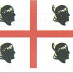 Bandiera Sardegna 20 x 30 cm 35.443.01 Osculati