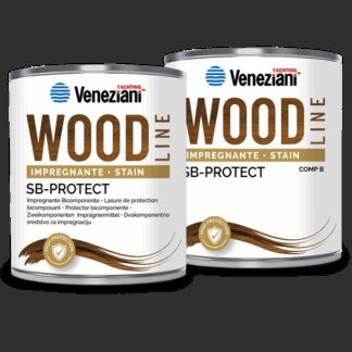 VENEZIANI Impregnante e Vernici per Legno SB-PROTECT BICOMPONENTE LT.1