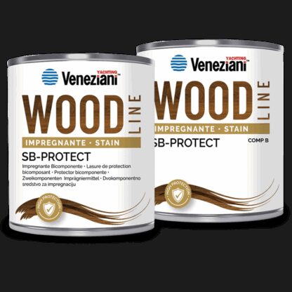 VENEZIANI Impregnante e Vernici per Legno SB-PROTECT BICOMPONENTE LT.1