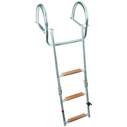 Scalette Telescopiche SCALETTA INOX RIBALTABILE 4 GRADINI