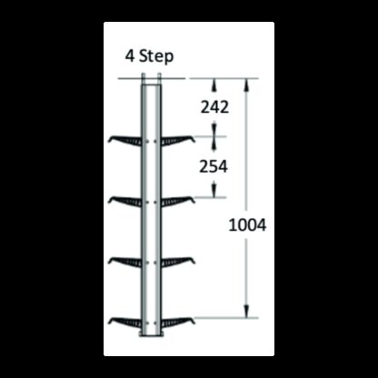 ATTWOOD Scalette Telescopiche SCALETTA TELESCOPICA 4 GRAD. NEG. - immagine 2