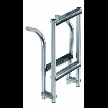 Scalette Pieghevoli SCALETTA INOX 3 GRADINI mm 800x270 - immagine 2