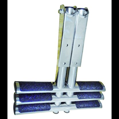 Scalette Telescopiche SCALETTA INOX 3 GRADINI MM.390X350 - immagine 2