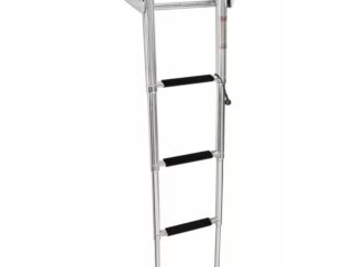Scalette Telescopiche SCALETTA INOX GRADINO NERO