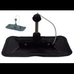 CEREDI Accessori per Gommoni SCALMIERA ABBATTIBILE NERA