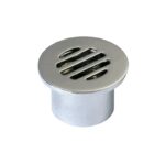 FORESTI Scarichi e Ombrinali in Ottone,Inox SCARICO IN OTTONE CROMATO Ø MM.75