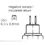 Sensori Temperatura e Pressione SENSORE TEMP. ACQUA G6 1/2 x14NPTF