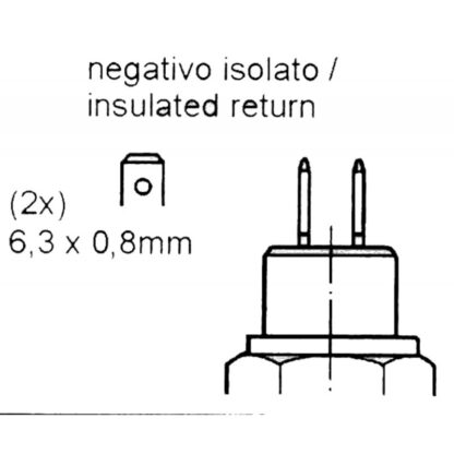Sensori Temperatura e Pressione SENSORE TEMP. ACQUA G6 1/2 x14NPTF