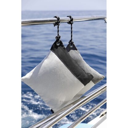MARINE BUSINESS Sedute e Cuscini SET 2 CUSCINI GRIGIO/BIANCO - immagine 2