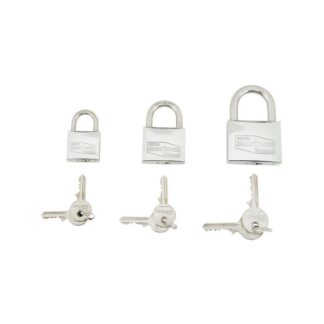 PLASTIMO Lucchetti SET 3 LUCCHETTI INOX 30MM 1 CHIAV