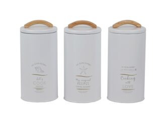 MARINE BUSINESS Marine Business Pentole e Accessori BARATTOLI DA CUCINA GRANDI 3pz