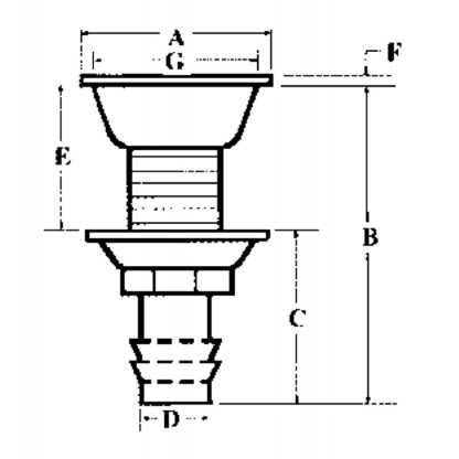 Sfiati Inox SFIATO INOX 316 INCASSO Ø MM.16 - immagine 2