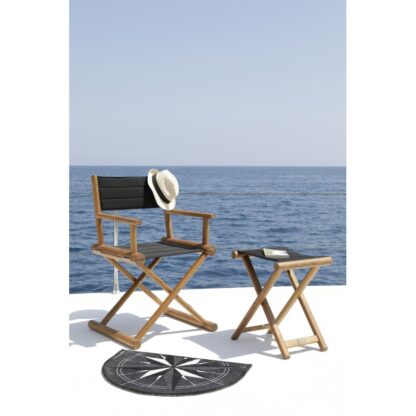 MARINE BUSINESS Sedute e Cuscini SGABELLO PIEGHEVOLE NERO - immagine 2
