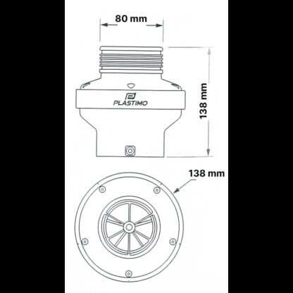 PLASTIMO Areatori SISTEMA DI VENTILAZIONE EZ AIR - immagine 2