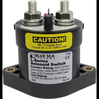 BLUE SEA Solenoidi, Relè Automatici SOLENOIDE SERIE L 150A 12/24V