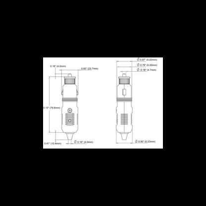 BLUE SEA Prese e Spine SPINA A 12V - immagine 2