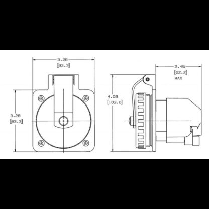 HUBBELL Prese, Spine da Banchina Hubbel SPINA INOX 16 AMP. - immagine 2