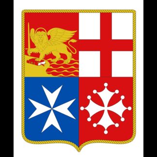 ERREGRAFICA Tabelle e Bandiere Adesive STEMMA 4 REPUBBLICHE MARINARE