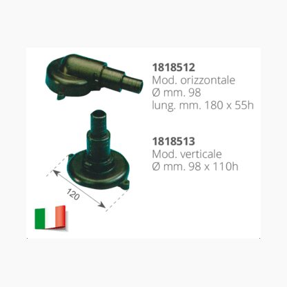 FERRARI GROUP Succhiarole SUCCHIAROLA PVC VERTIC.Ø MM.25-40 - immagine 2