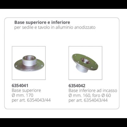 SAFE Tavoli e Supporti per Tavoli TUBO Ø MM.60 H. MM.700 - immagine 2