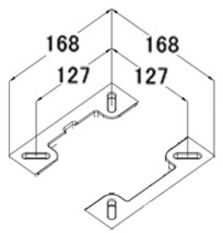 Sedile imbottito rivestito con flip up H51 RAL9010 48.410.06 Osculati