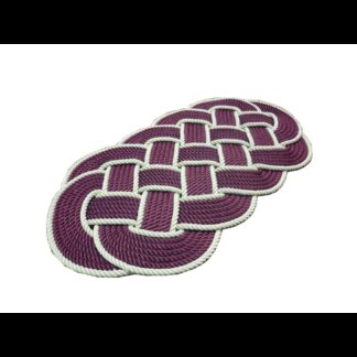 CAVALIERI Tappeti in Corda, Stuoino TAPPETO BORDEAUX-CANAPA 600X330