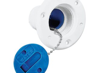 NUOVA RADE Tappi imbarco in Ottone, Nylon TAPPO NYLON BIANCO WATER Ø MM.40