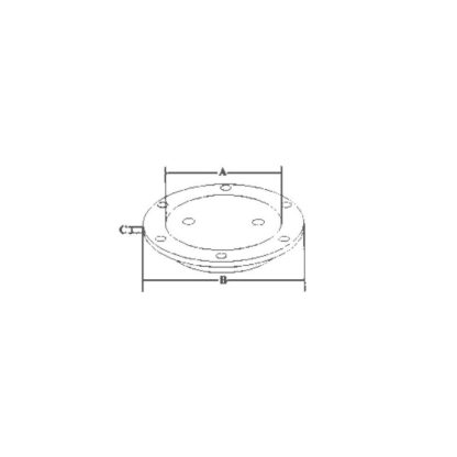 MARINE TOWN Tappi Ispezione TAPPO INOX 316 Ø MM.114 - immagine 3