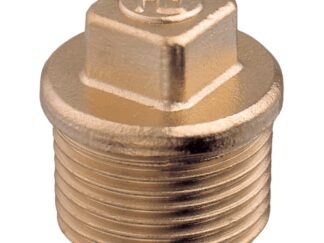 GUIDI Raccorderia in Ottone TAPPO MASCHIO DA 2'1/2