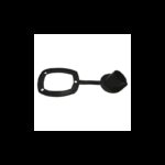 FORESTI Accessori per Portacanna TAPPO RICAMBIO NERO