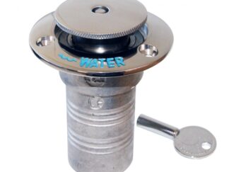 MARINE TOWN Tappi imbarco in Acciaio Inox TAPPO INOX 316 WATER C/CHIAVE