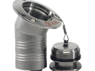 MARINE TOWN Tappi imbarco in Acciaio Inox TAPPO INOX 316 FUEL INCLINATO