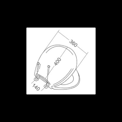 Accessori per Wc Marini TAPPO IN PLASTICA PER WC - immagine 2