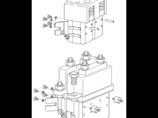 QUICK Accessori Eliche di Manovra Quick KIT CASSETTA TELEINV 350A 24V