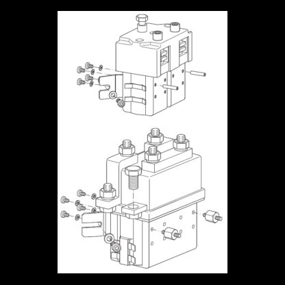 QUICK Accessori Eliche di Manovra Quick KIT CASSETTA TELEINV T6411-12 BTQ