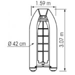 PLASTIMO Tender TENDER YACHT ALLUMINIO 3,4 MT