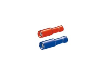 CROSSEVEN Faston, Capicorda, Terminali TERM. CILINDRICO FEMMINA GIALL 100P