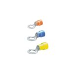 CROSSEVEN Faston, Capicorda, Terminali TERMINALE OCCHIELLO MM 6 GIALLO 10P