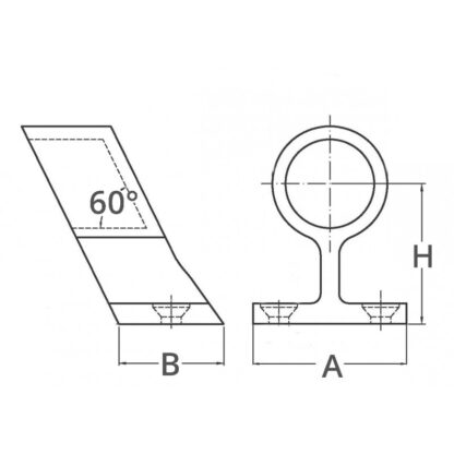 Raccordi in Acciaio Microfuso TERMINALE ACCIAIO INOX 316 Ø MM.25 - immagine 2