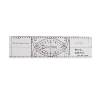 FORNITURE NAUTICHE ITALIANE Compassi e Squadre da Carteggio TRACCIATORE RAPIDO DI ROTTA