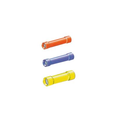 CROSSEVEN Faston, Capicorda, Terminali TUBETTO DI GIUNZIONE ROSSO 100 PZ