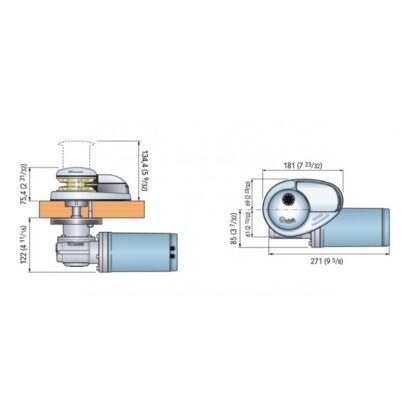 QUICK Verricelli Quick CL1 S/CAMPANA 500W 12V B.6 - immagine 2