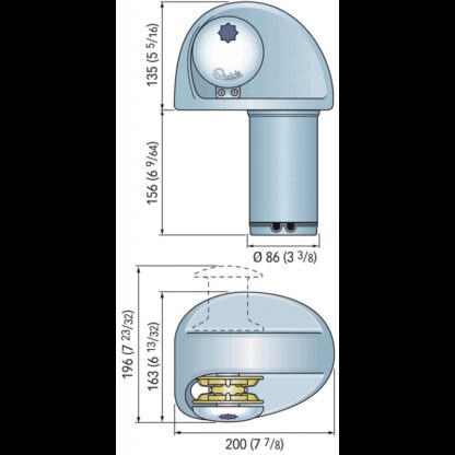 QUICK Verricelli Quick EAGLE S/CAMPANA 500W 12V B.6 - immagine 2