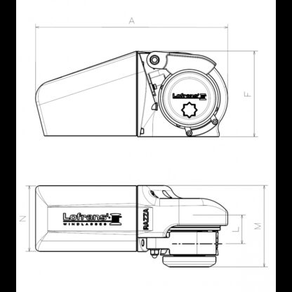 LOFRANS Verricelli Lofrans' VERRICELLO RAZZA 800W/12V MM 6 - immagine 2