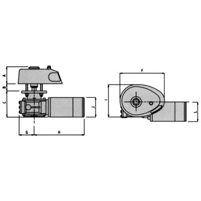 LOFRANS Verricelli Lofrans' X0 500 W. 12 V. mm. 6 - immagine 2